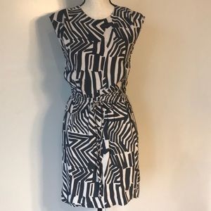 Perfect Ann Taylor LOFT Geometric Shift Dress